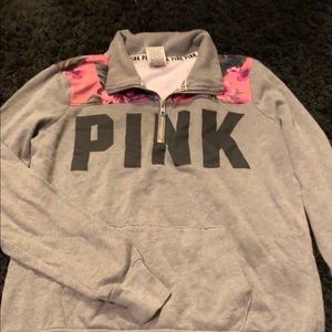 PINK half zip